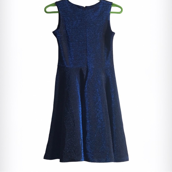 HP. WOMEN’S Sparkle Sleeveless Fit & Flare Cocktail Dress Sz M - Picture 4 of 4